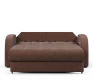 Диван прямой Виа 2 рогожка Саванна Шоколад
